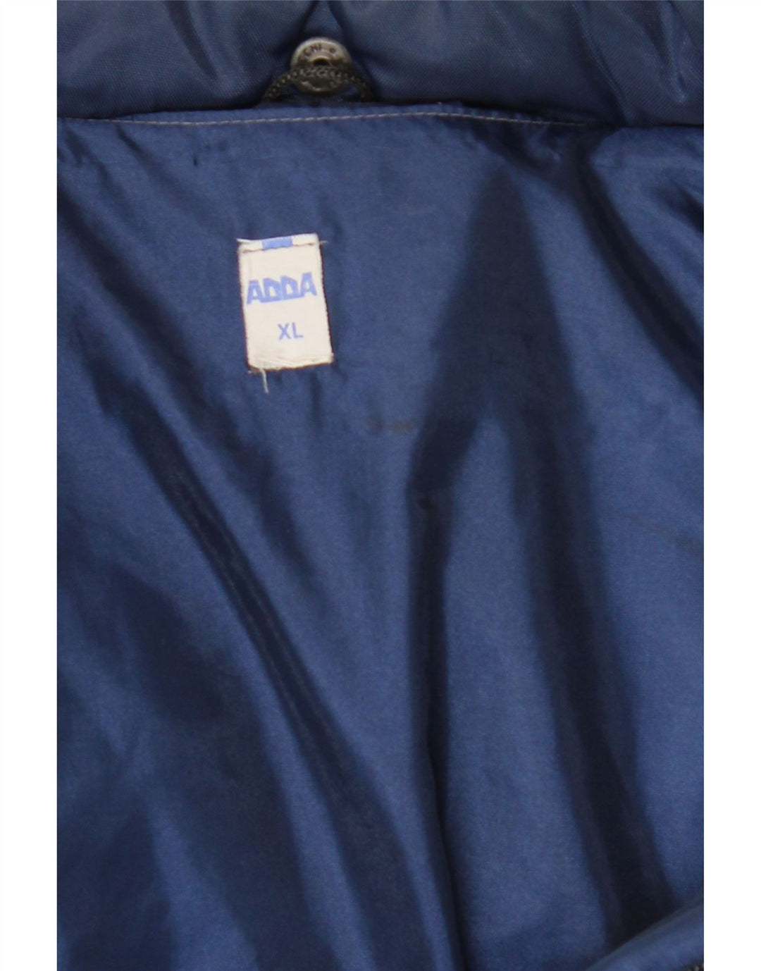 Vintage polstret herrejakke UK 42 XL Navy Blue
