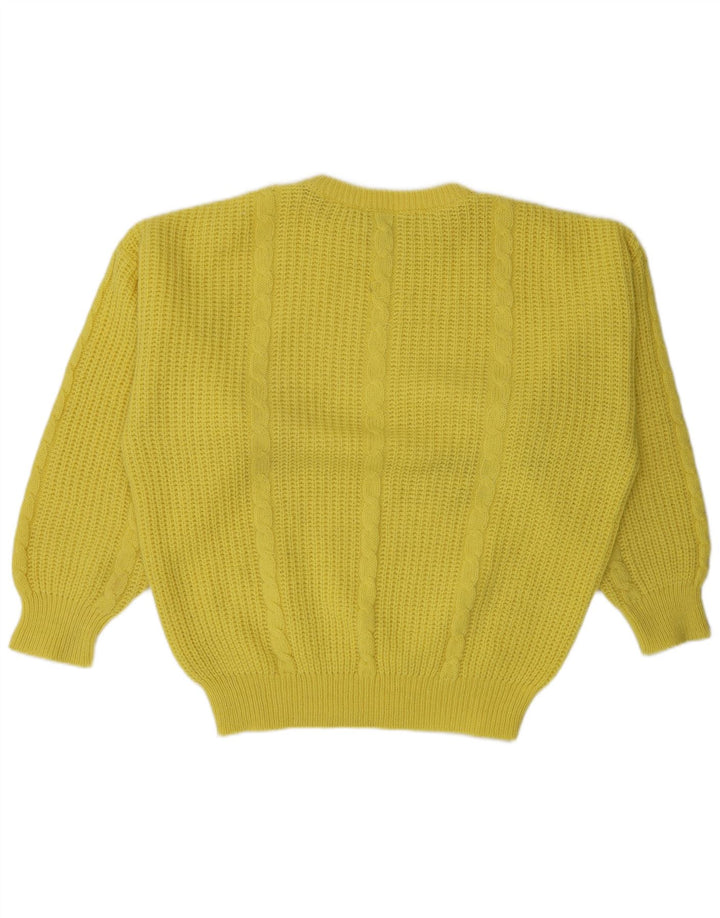 Pullia Pull col bateau pour homme, taille L, jaune