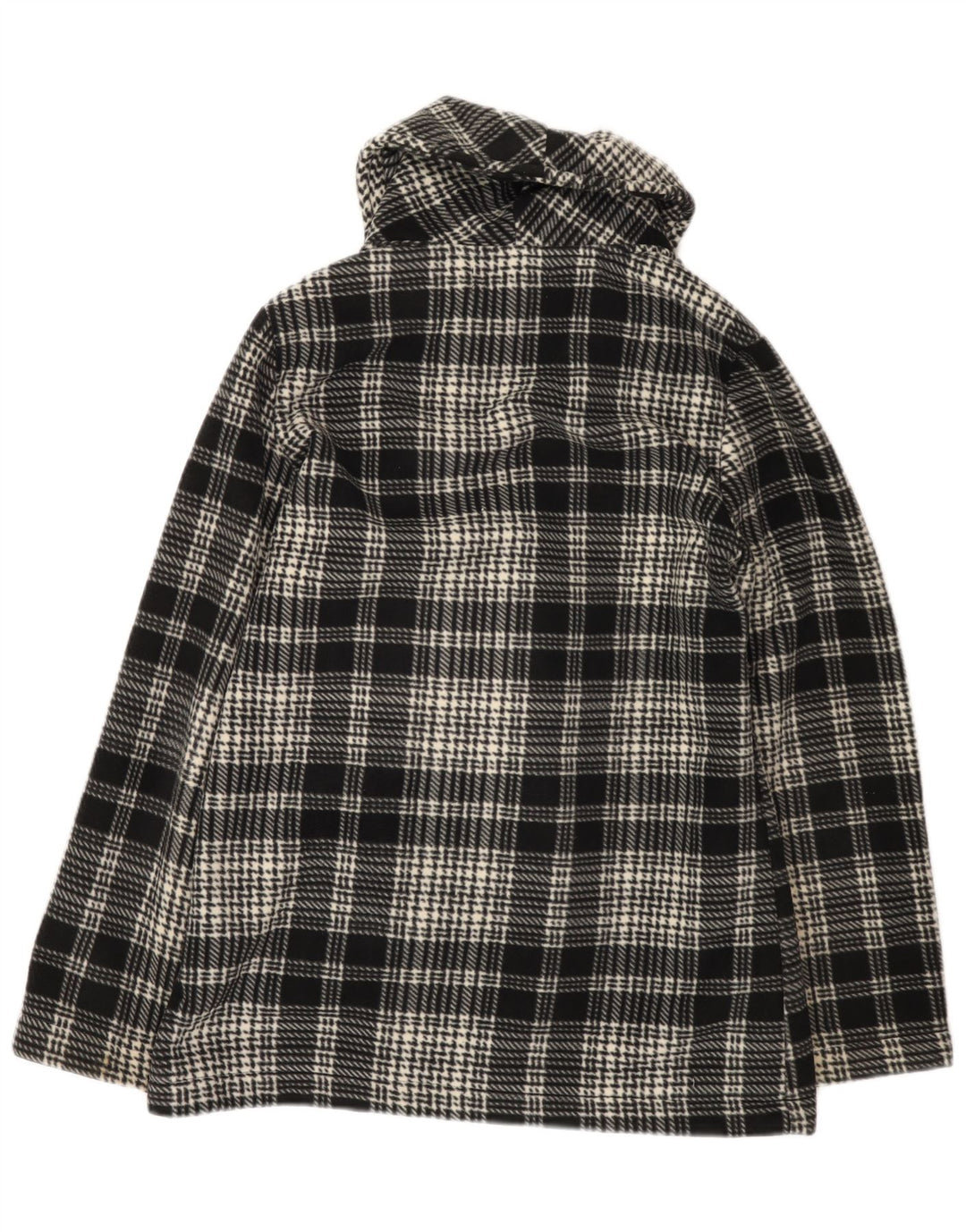 Barrage Veste coupe-vent polaire pour femme UK 14 Medium Noir Plaid Polyester