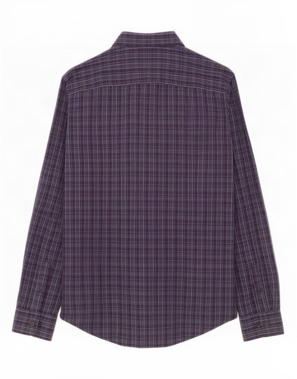 Penguin Mens Heritage Slim Fit ing közepes lila kockás pamut