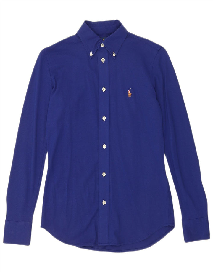 RALPH LAUREN Mens Shirt XS Blue Cotton