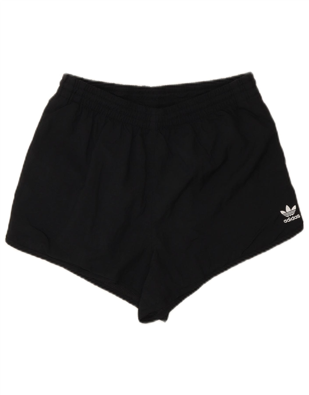 Pantaloncini sportivi Adidas da donna UK 12 medio nero poliestere