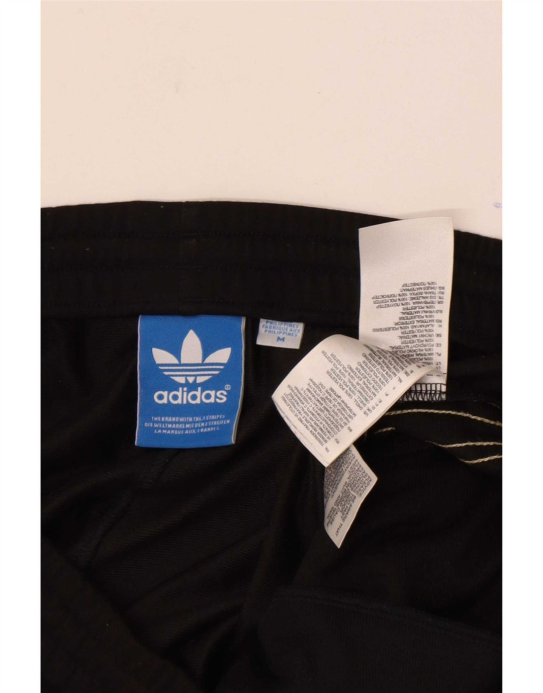 Pantaloni da tuta da uomo Adidas Medium Nero Poliestere