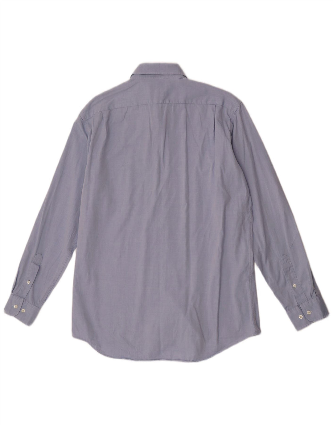 Lacoste Mens Shirt Size 40 Medium Blue Cotton