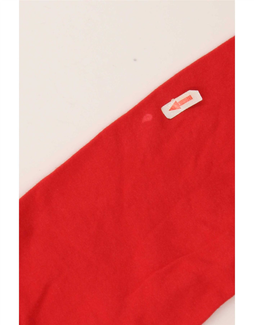 Benetton Mens Sweatshirt Jumper Large Red Cotton