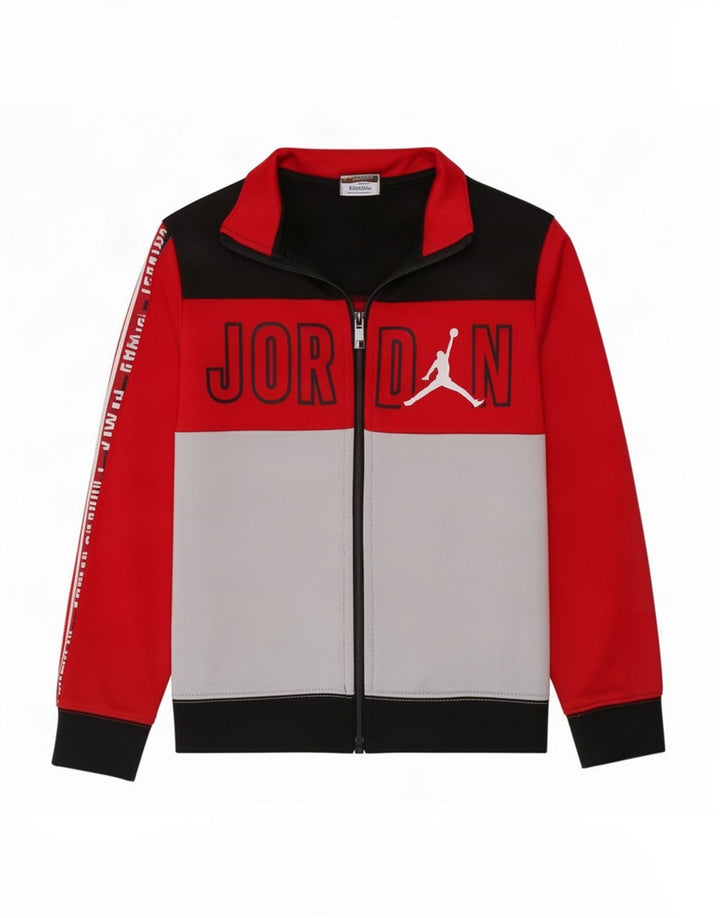 Gornja jakna trenirke Jordan Boys Graphic 5-6 Years Medium Red Colourblock