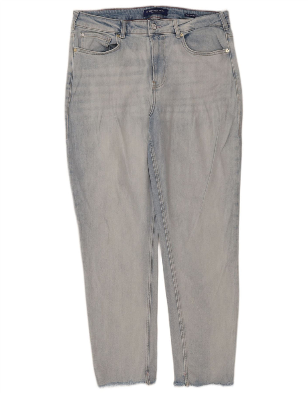 Scotch & Soda Womens Slim Jeans  W31 L28 Blue Cotton