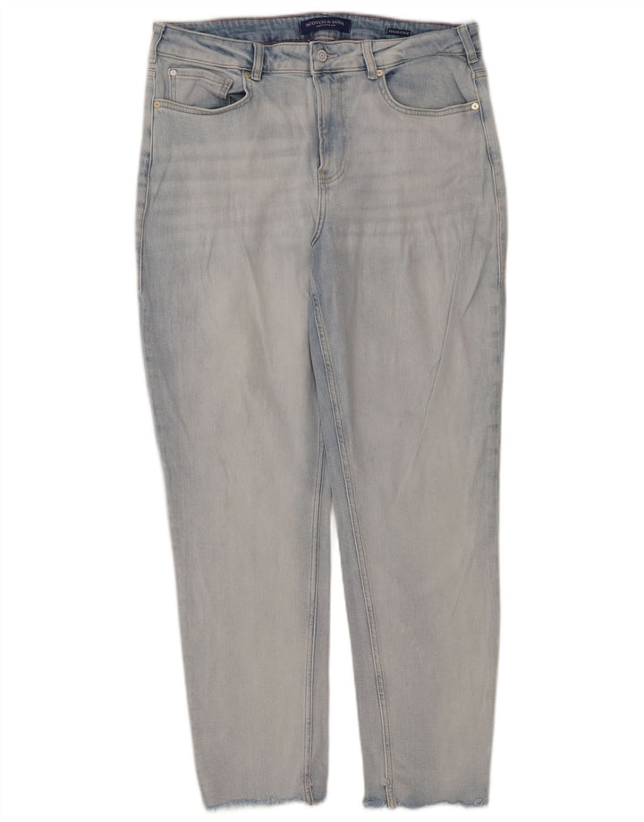 Scotch & Soda Womens Slim Jeans  W31 L28 Blue Cotton