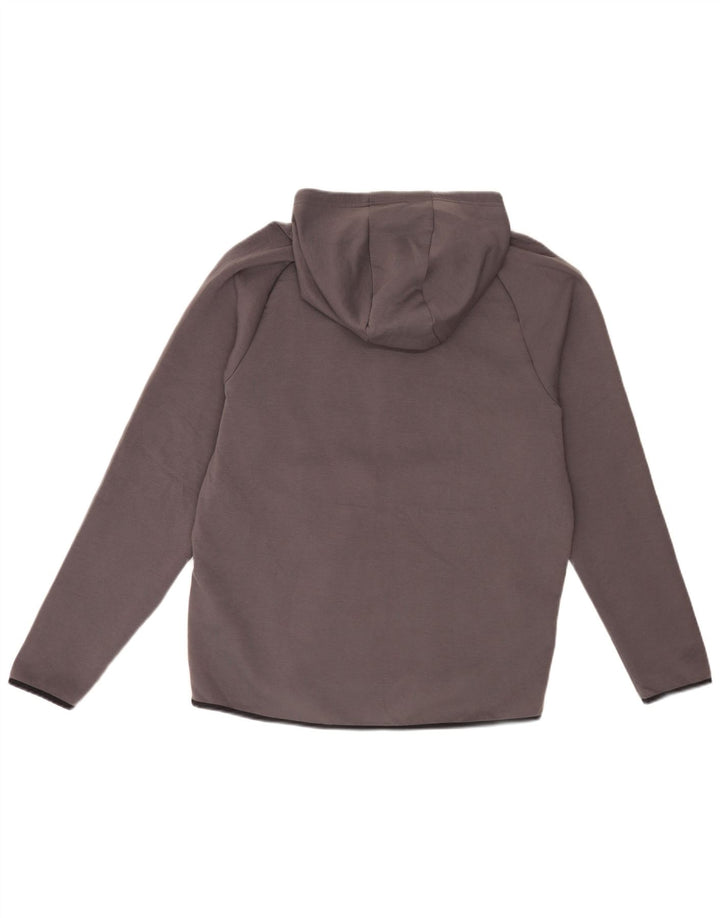 Under Armour Pull à capuche zippé pour homme Large Gris Polyester