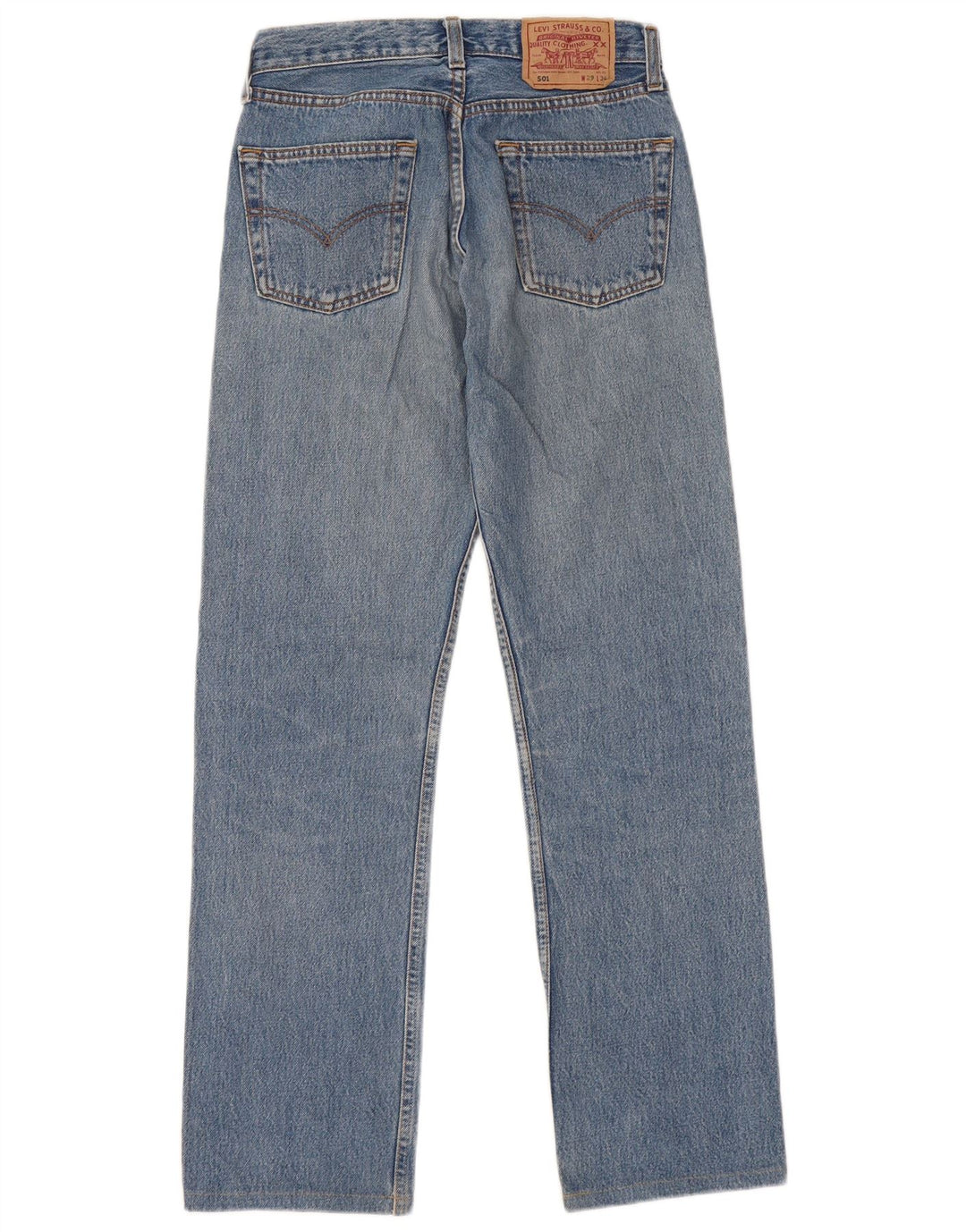 Jeans dritti Levi's 501 da donna W29 L30 Blu