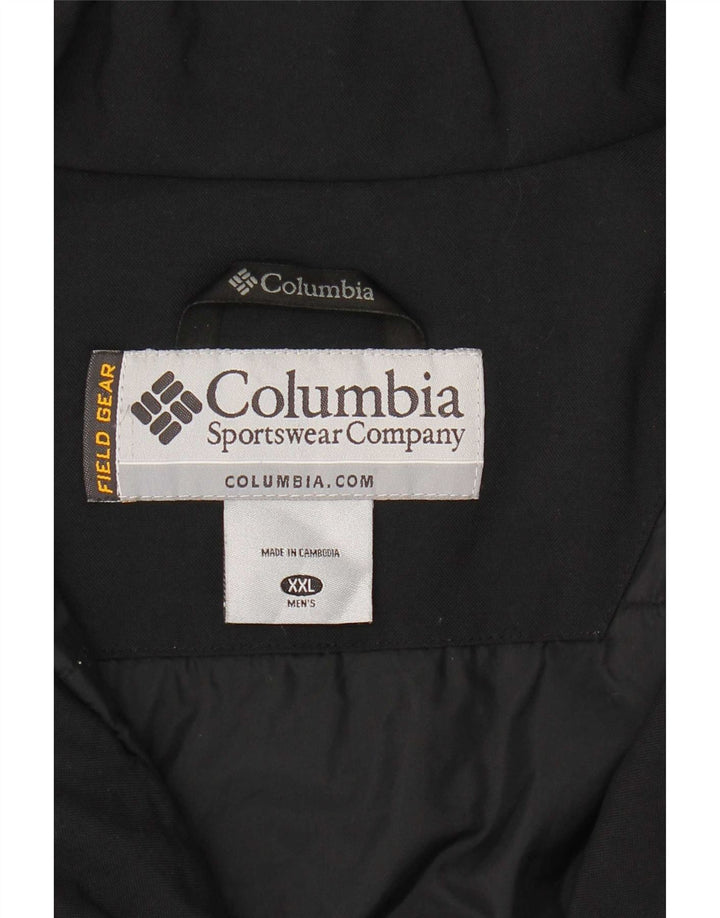 Columbia Herre Utility Jacket UK 44 2XL Sort Nylon