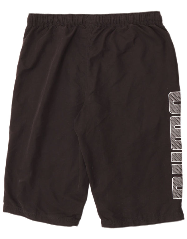 Puma Mens Graphic Sport Shorts Large  Black