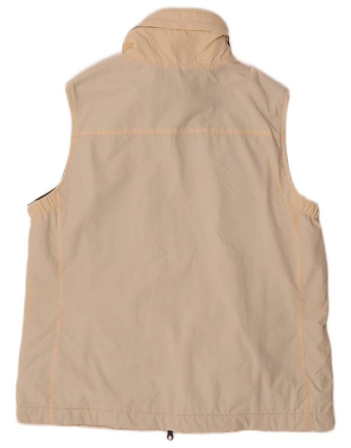 Think Pink Chaleco reversible extragrande para mujer IT 40 Small Beige Poliamida