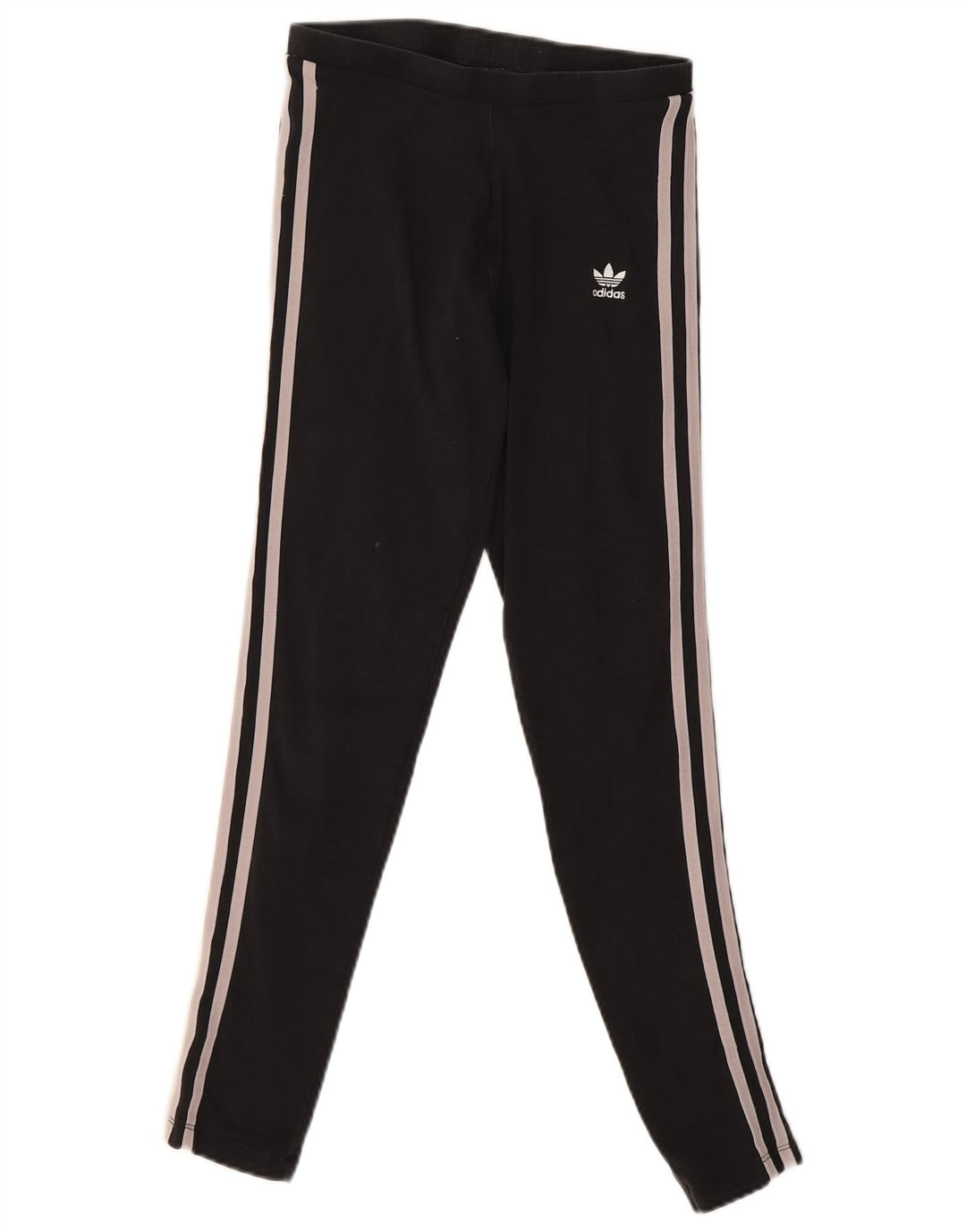 Adidas Womens Leggings UK 8 Small Black Cotton
