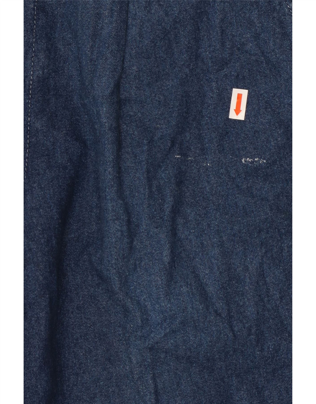 Mash Mens Straight Jeans W32 L32 Navy Blue Cotton