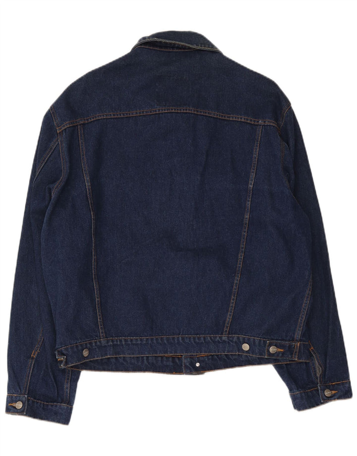 Dueffe Herre denimjakke UK 42 XL Marineblå Bomuld