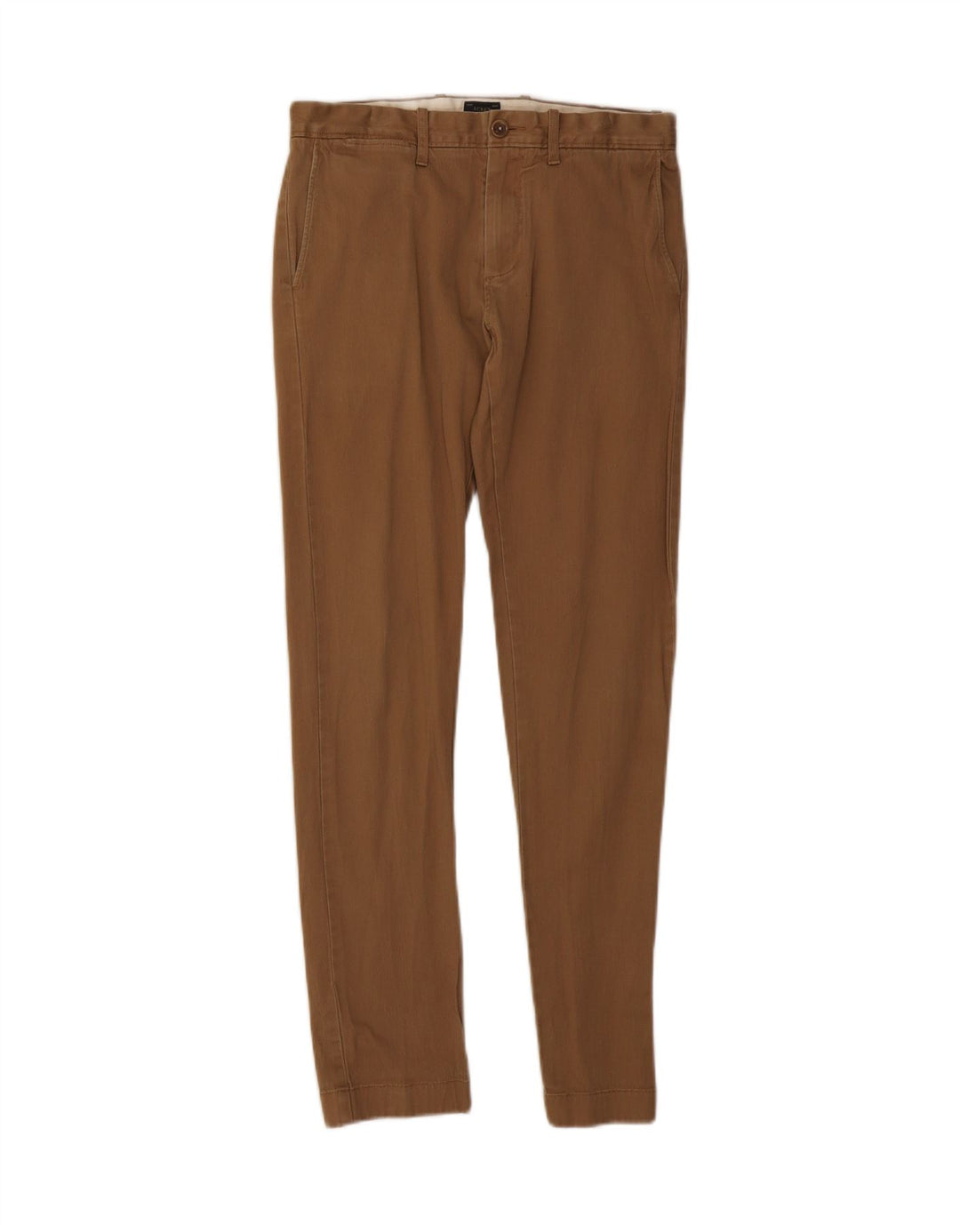 JACK & JONES Womens Slim Chino Trousers W29 L32 Brown Cotton Vintage Jack & Jones and Second-Hand Jack & Jones from Messina Hembry 
