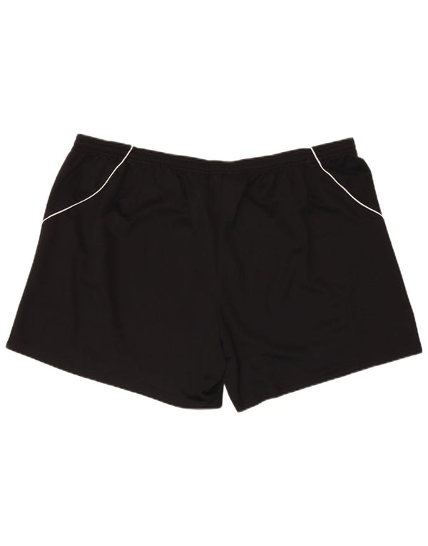 Adidas Damen Climalite Sport Shorts UK 20 2XL Schwarz Polyester
