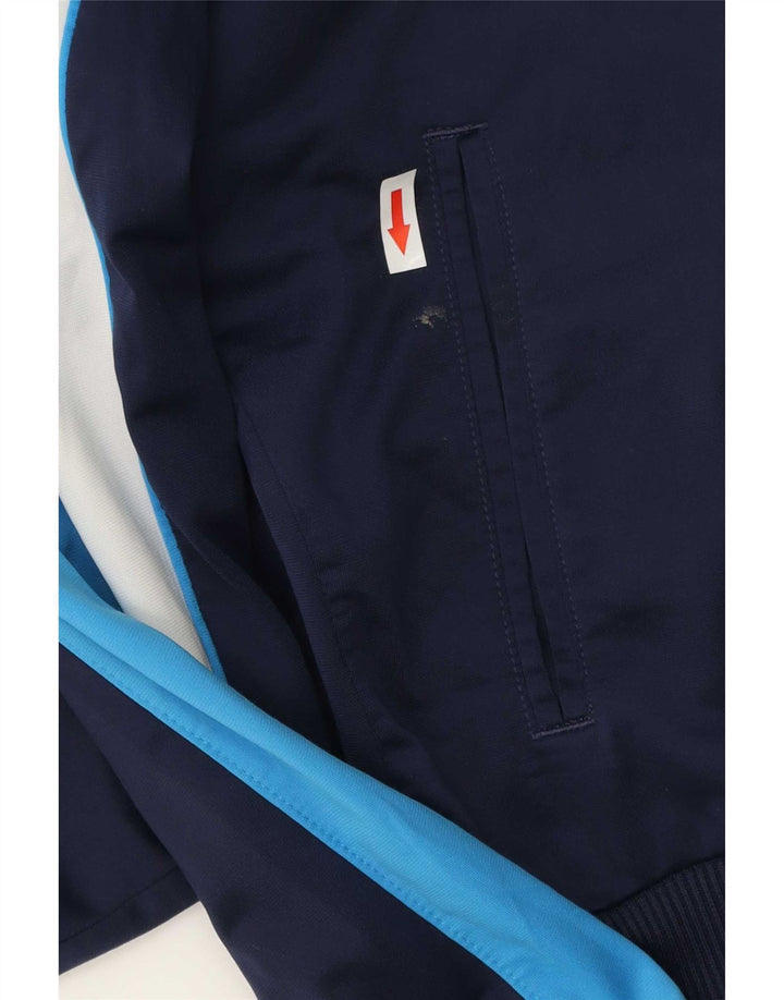 Puma Veste de Survêtement Homme Bleu Marine Moyen Colourblock