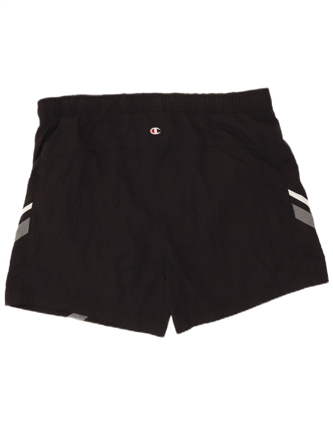 Pantaloni scurți de înot pentru bărbați CHAMPION, mari, negru, poliester color bloc