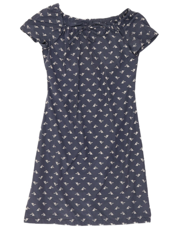 Superga Γυναικείο Φόρεμα Off Shoulder UK 8 Small Navy Blue