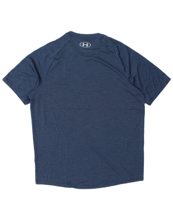 UNDER ARMOUR Mens T-Shirt Top Medium Navy Blue