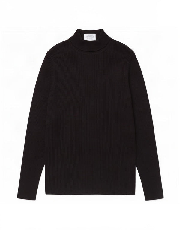 Marks & Spencer Top para mujer de manga larga UK 42 Viscosa negra mediana