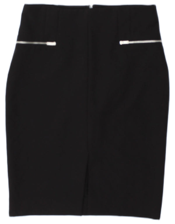 Zara Womens Pencil Skirt Medium W28 Black