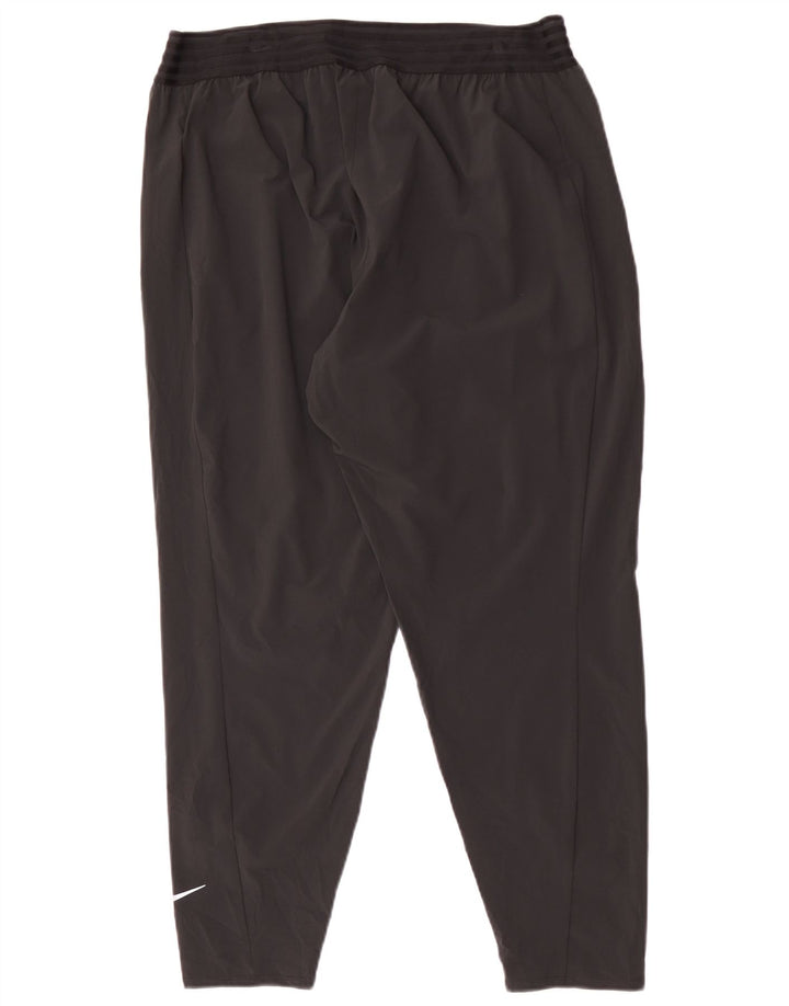 Nike Pantalon de survêtement court Dri Fit pour homme XL Noir Polyester