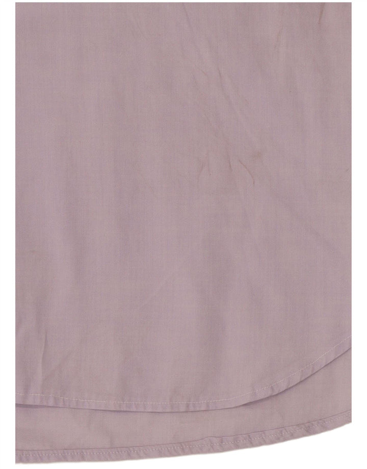 Camicia da uomo Brooksfield taglia 40 cotone viola medio