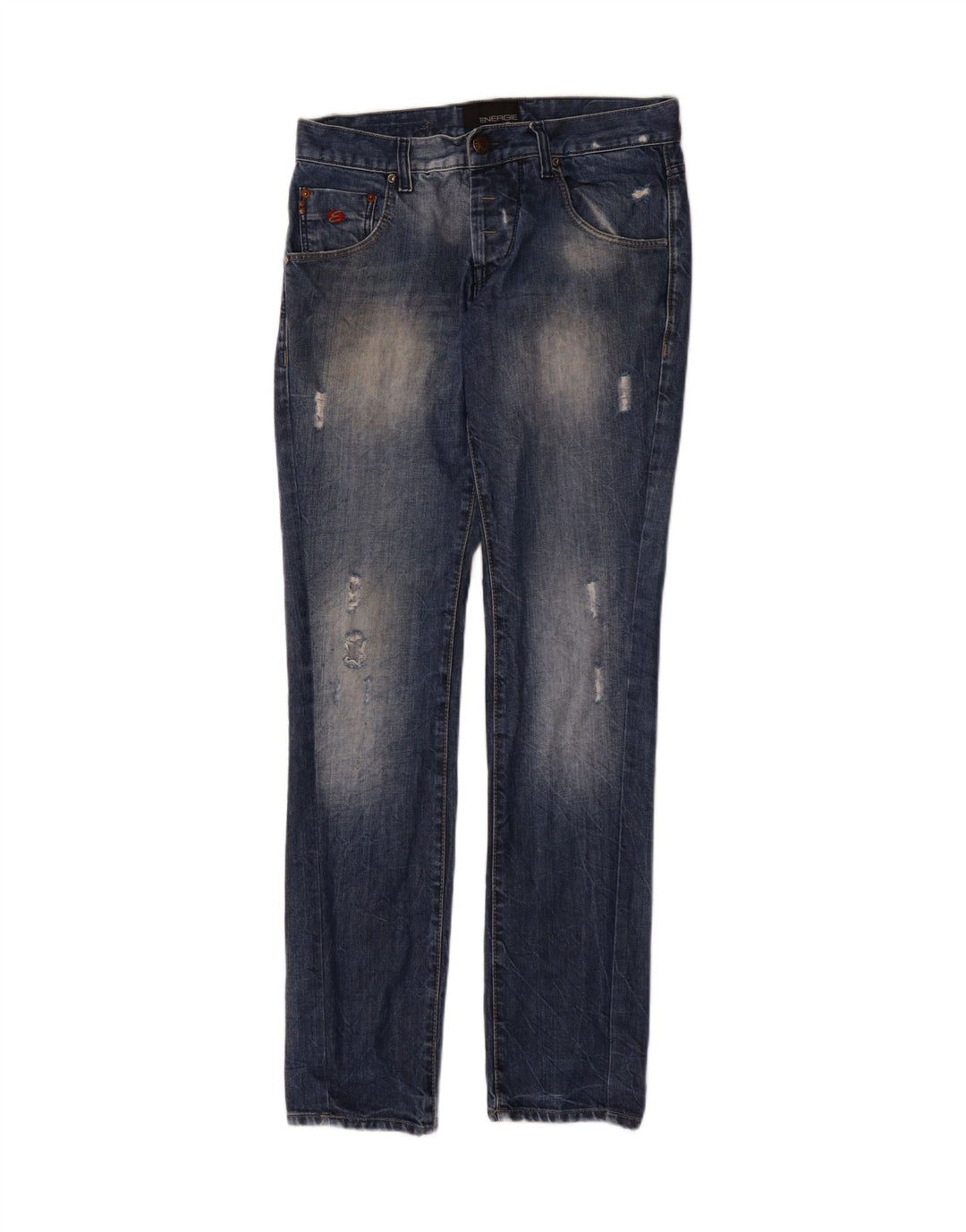 ENERGIE Womens Slim Jeans W31 L34 Blue Cotton Vintage Energie and Second-Hand Energie from Messina Hembry 
