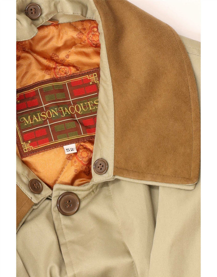 Sobretudo masculino Maison Jacques IT 52 XL Caqui