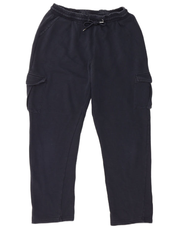 Męskie spodnie dresowe Cotton Traders Cargo XL, granatowe