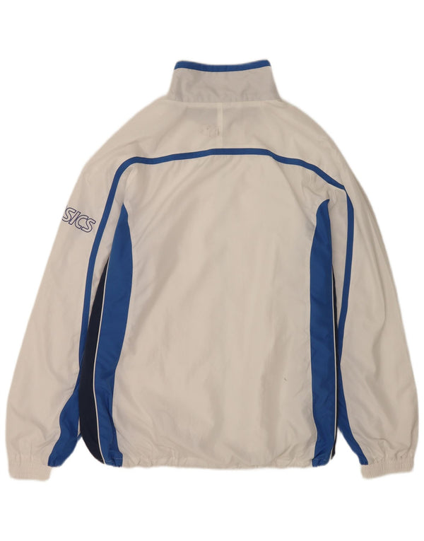 Asics Træningsdragt til mænd Topjakke 2XL Hvid Colourblock Polyester