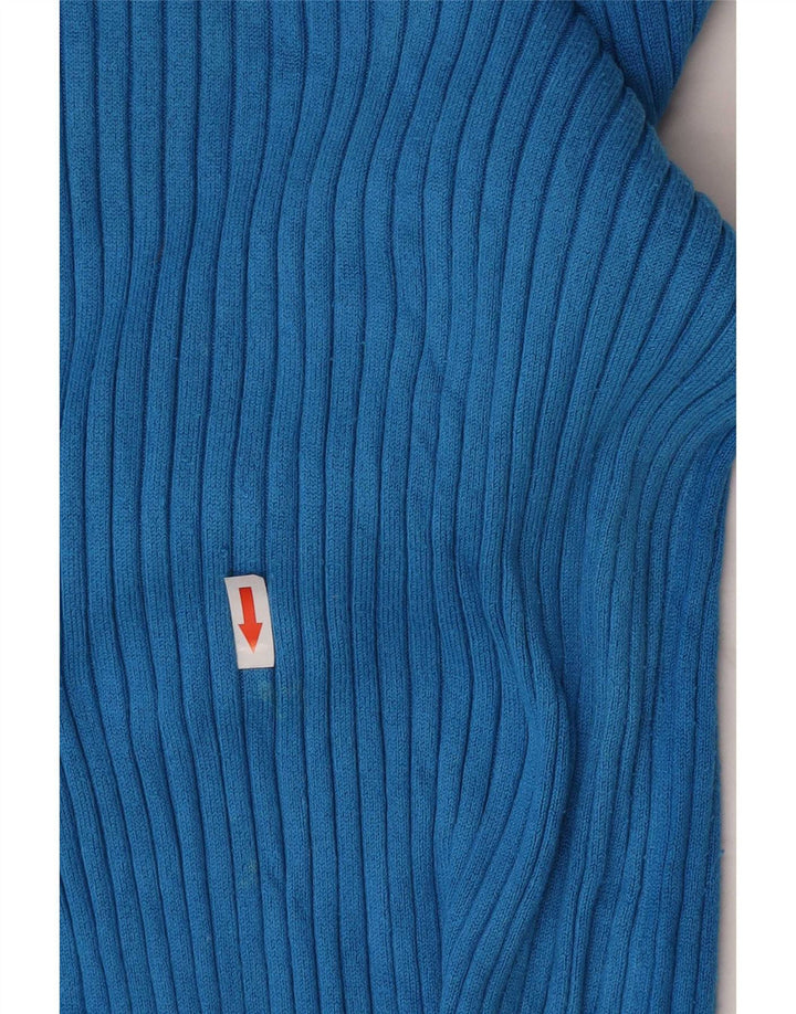 M&Co Womens Boat Neck Jumper Sweater UK 10 Small Blue