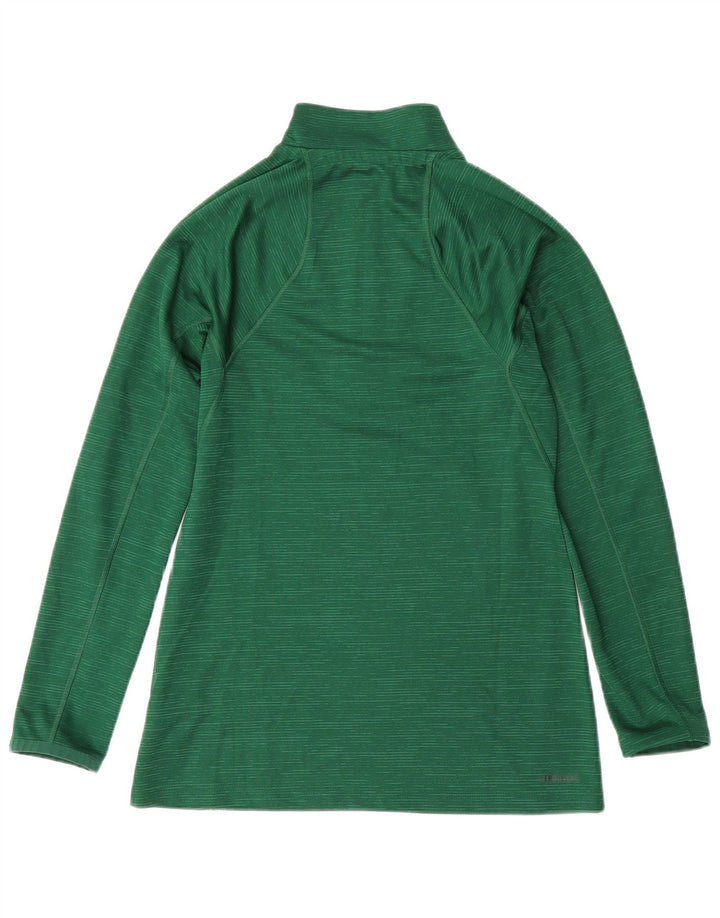 ADIDAS Womens Aeroready Pullover Tracksuit Top UK 8/10 Small Green