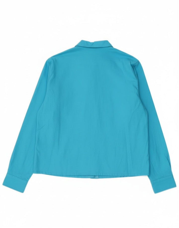 Vintage Womens Shirt IT 46 Large Blue