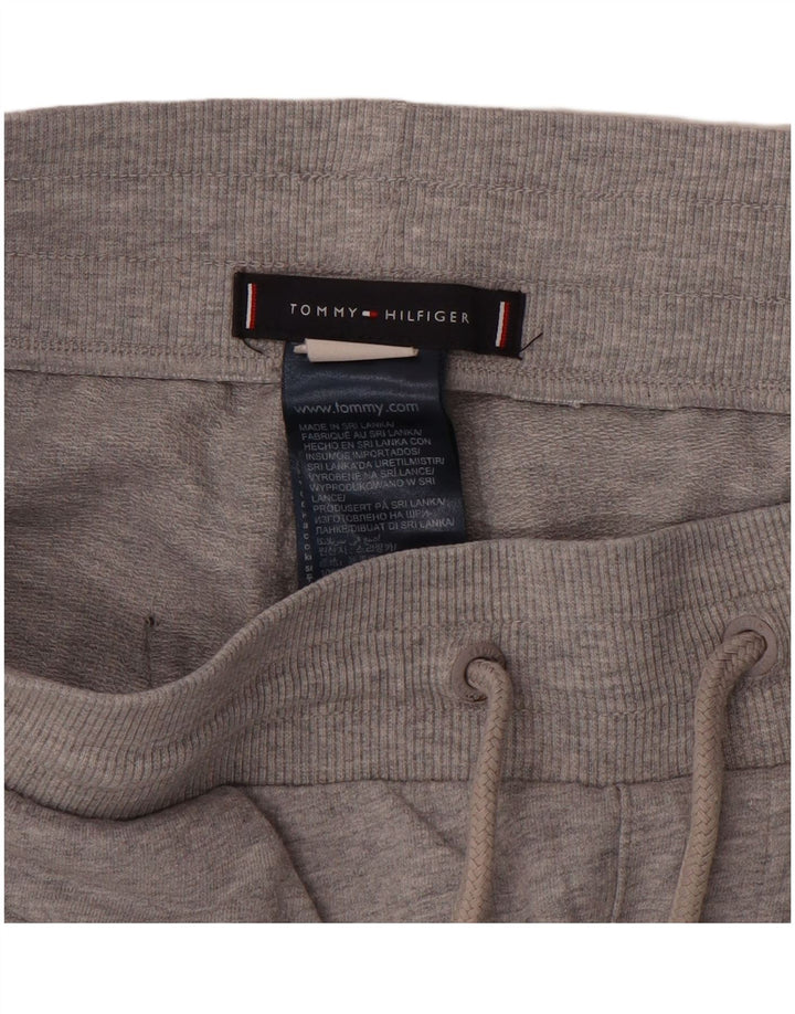 TOMMY HILFIGER Mens Sport Shorts Medium  Grey Cotton