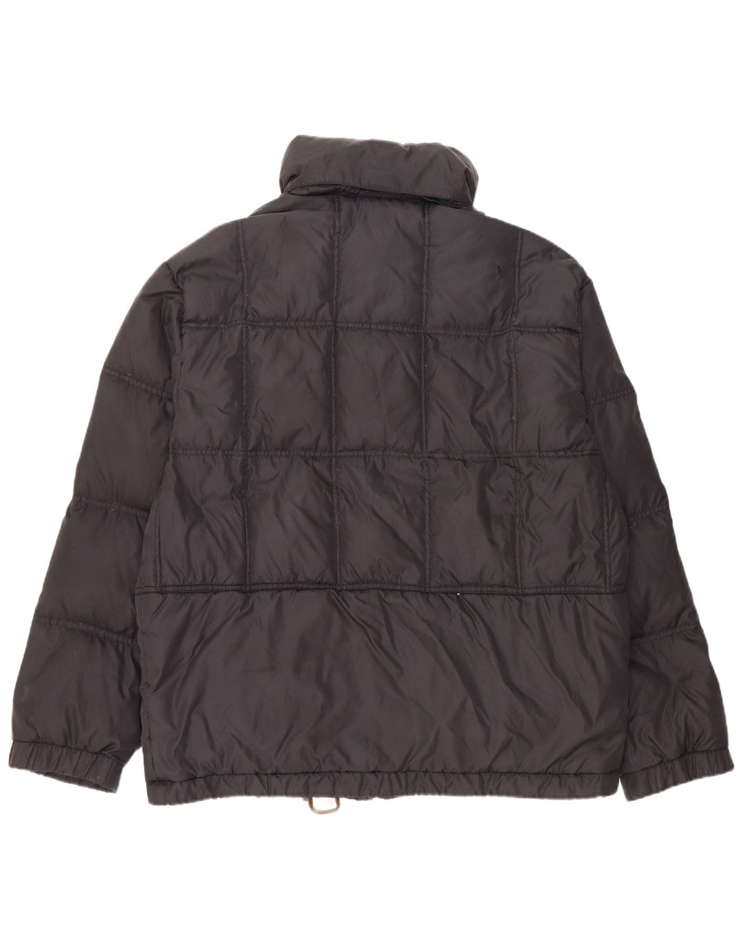 Fila Mens Hooded Padded Jacket IT 54 2XL Black Polyamide