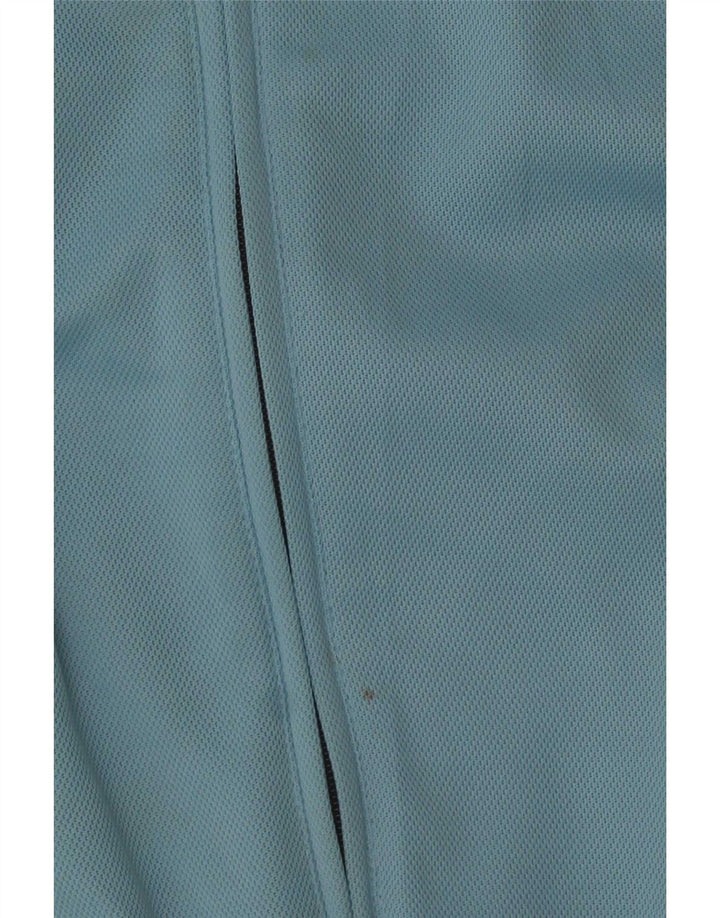 Diadora Mens Tracksuit Top Jacket UK 36 Small Blue Colourblock Polyester