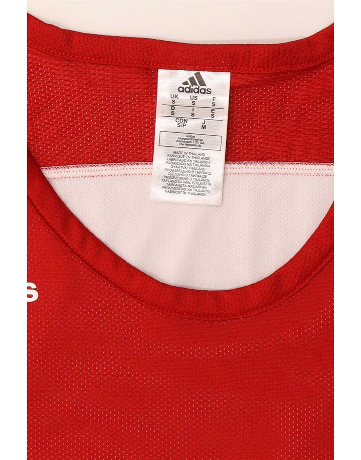 Adidas Mens Vest Top Small Red