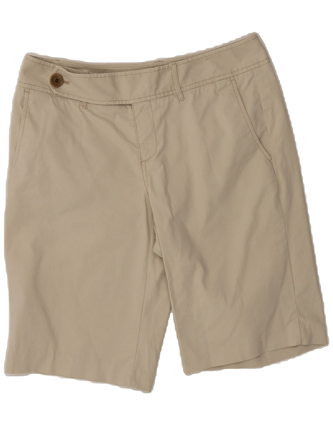 EDDIE BAUER Womens Bermuda Shorts US 6 XS W28  Beige Cotton Vintage Eddie Bauer and Second-Hand Eddie Bauer from Messina Hembry 
