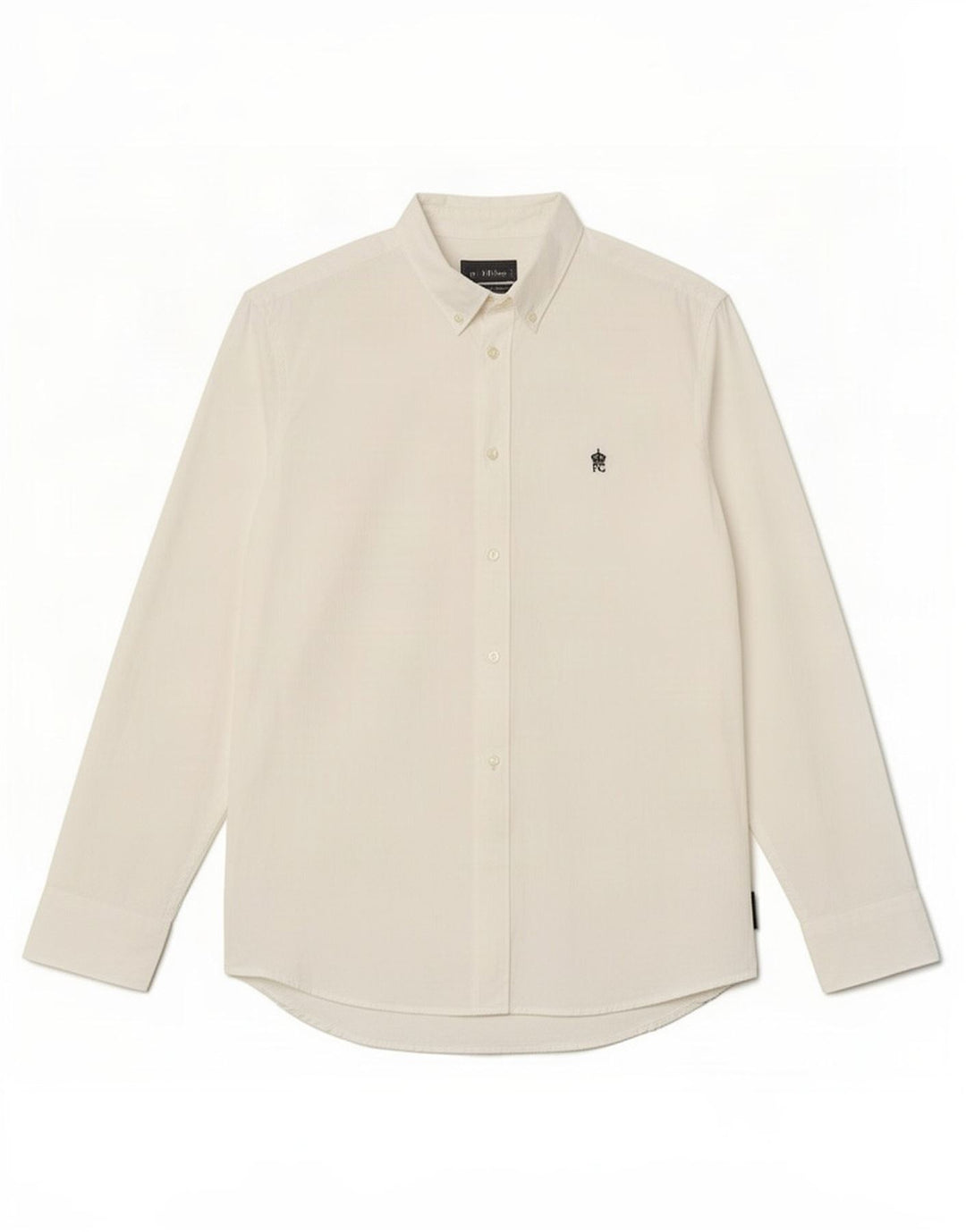 French Connection Mens Shirt Large White Cotton