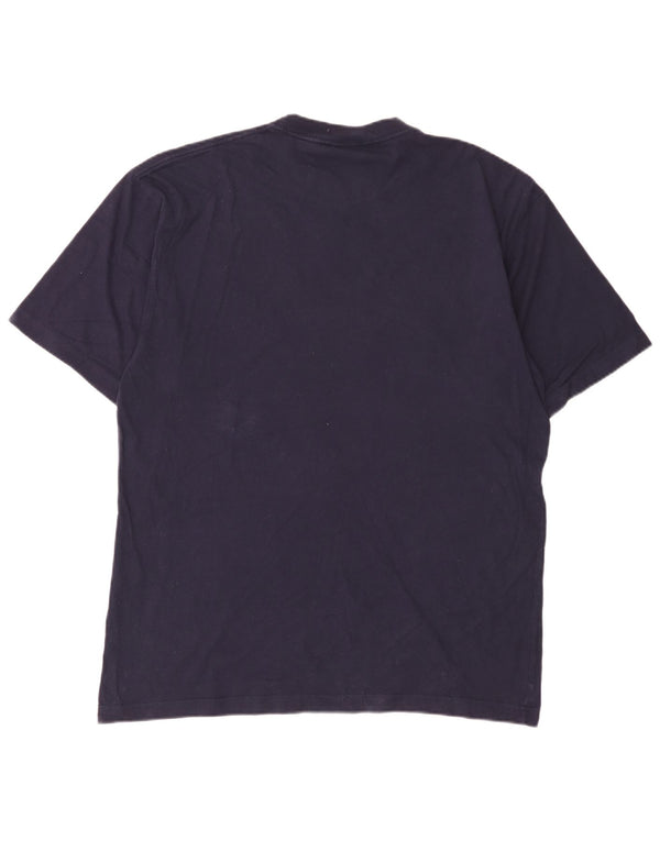 Fila Camiseta gráfica para hombre Top XL Algodón azul marino