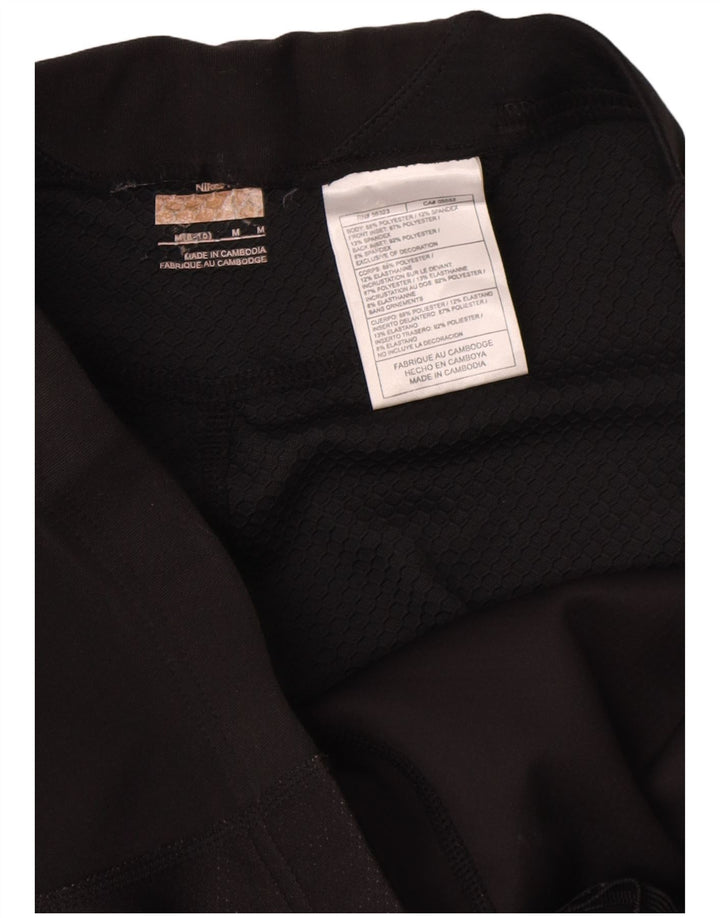 Leggings pentru femei Nike US 8/10 Poliester mediu negru