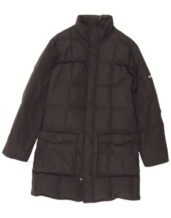 Woolrich Mens Padded Coat UK 38 Medium Black Nylon