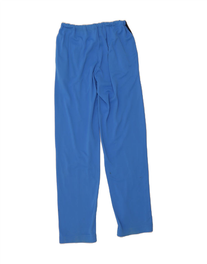 VINTAGE Mens Tracksuit Trousers Medium  Blue Colourblock Vintage Vintage and Second-Hand Vintage from Messina Hembry 