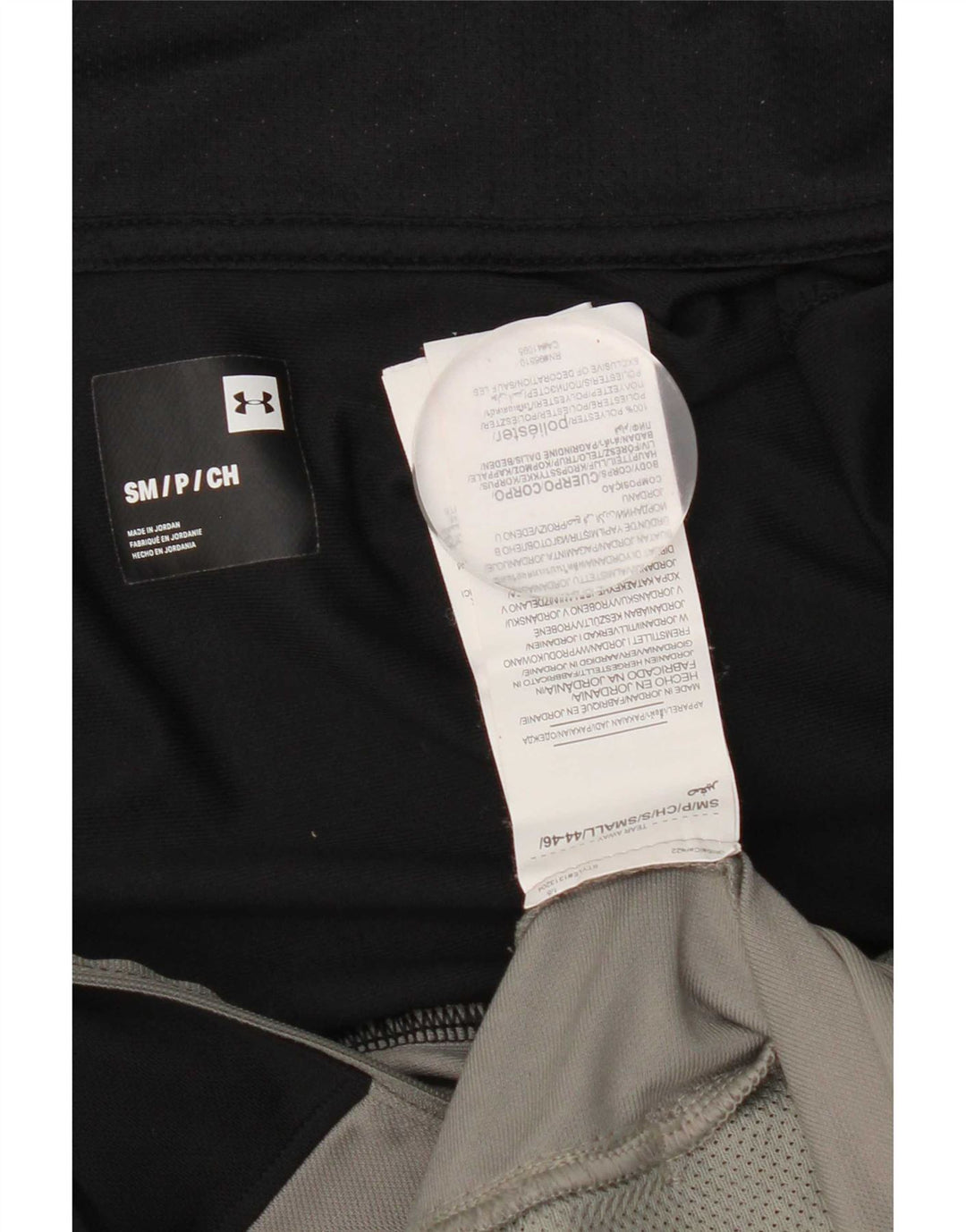 Jachetă de trening pentru bărbați Under Armour, gri mic, poliester color bloc