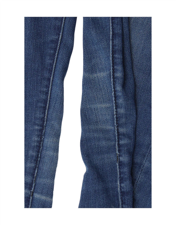SUPERDRY Womens Jegging Jeans W26 L30 Blue Cotton