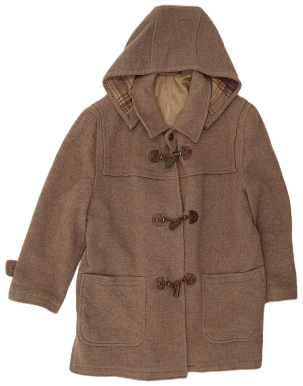 Vintage Ανδρικό παλτό Duffle με κουκούλα UK 42 XL Γκρι